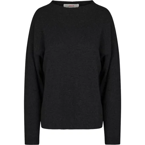 Kaschmir Rundhals Pullover , Damen, Größe: M - Jucca - Modalova