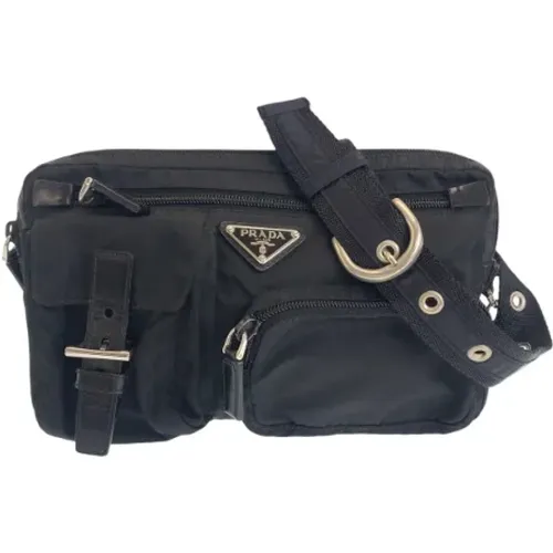 Pre-owned Cross Body Bags, female, , Size: ONE SIZE Pre-owned Canvas crossbody-bags - Prada Vintage - Modalova