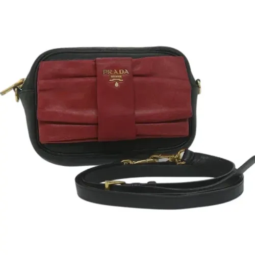 Pre-owned Cross Body Bags, female, , Size: ONE SIZE Pre-owned Leather prada-bags - Prada Vintage - Modalova