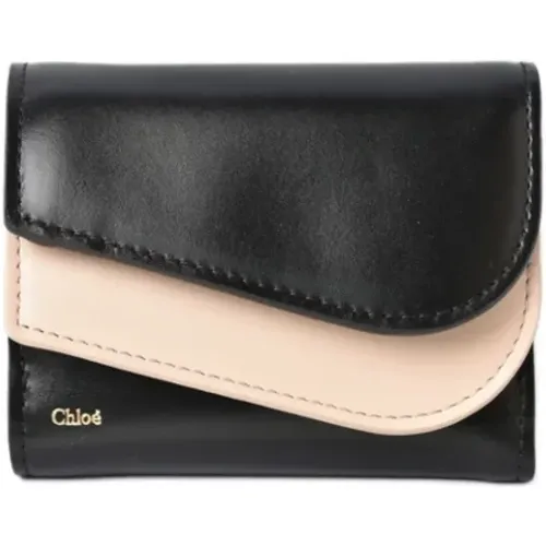 Pre-owned Wallets, female, , Size: ONE SIZE Pre-owned Leather wallets - Chloé Pre-owned - Modalova