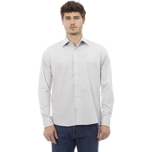 Italian Collar Shirt - Regular Fit , male, Sizes: 2XL, M, 3XL, L, XL, 4XL - Baldinini - Modalova