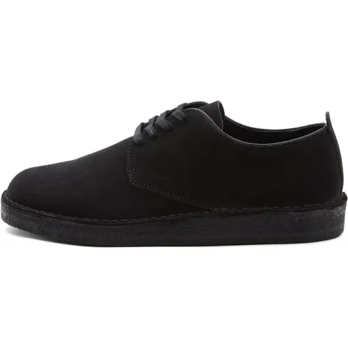 Sneakers, male, , Size: 8 1/2 US Suede Coal London - Size 45 - Clarks - Modalova