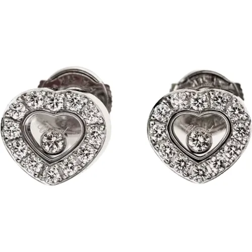 Pre-owned Jewellery, female, , Size: ONE SIZE Pre-owned Gold earrings - Chopard Pre-owned - Modalova