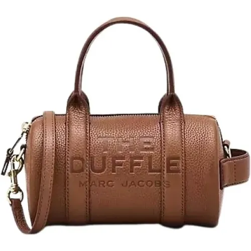 Argan Oil Leather Mini Duffle Bag , female, Sizes: ONE SIZE - Marc Jacobs - Modalova