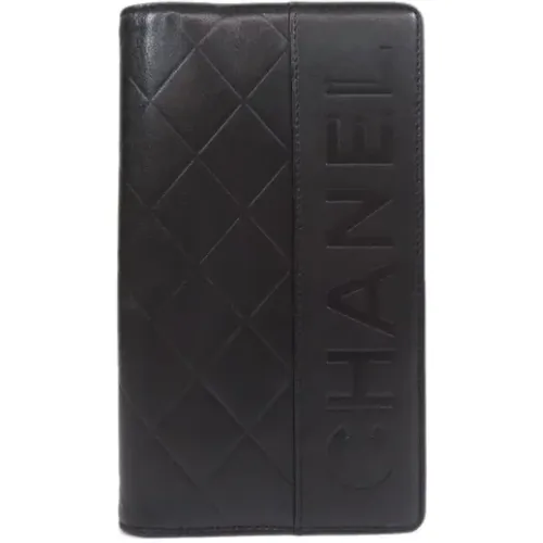 Pre-owned Wallets, female, , Size: ONE SIZE Pre-owned Leather wallets - Chanel Vintage - Modalova