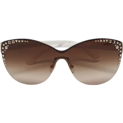 Pre-owned Accessories, female, , Size: ONE SIZE Pre-owned Acetate sunglasses - Versace Pre-owned - Modalova