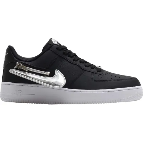 Limitierte Auflage Zip Swoosh Schwarz , Herren, Größe: 42 1/2 EU - Nike - Modalova