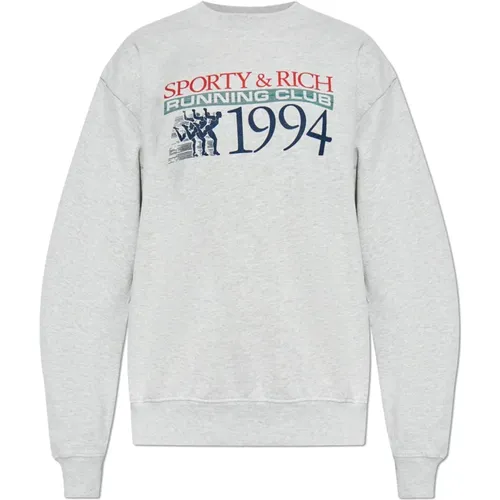 Sweatshirts, unisex, , Size: S Sweatshirt from the The Mountain collection - Sporty & Rich - Modalova