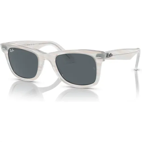 Change Wayfarer Sonnenbrille Fotokromatisch Transparent Gestreift , unisex, Größe: 50 MM - Ray-Ban - Modalova