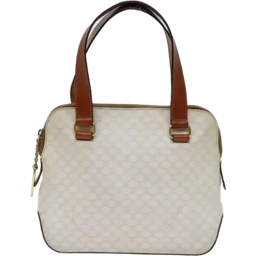 Pre-owned Shoulder Bags, female, , Size: ONE SIZE Pre-owned Canvas celine-bags - Celine Vintage - Modalova