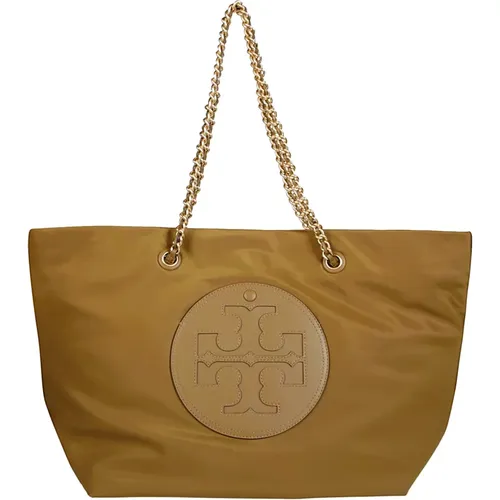 Tote Bags, female, , Size: ONE SIZE Chain Tote Bag - TORY BURCH - Modalova