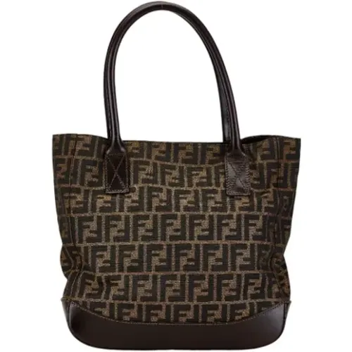 Pre-owned Canvas fendi-bags , female, Sizes: ONE SIZE - Fendi Vintage - Modalova