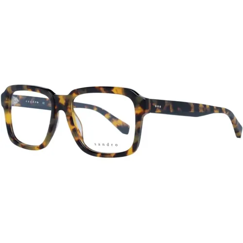 Glasses, male, , Size: ONE SIZE Square Optical Eyeglasses in Tortoise - sandro - Modalova