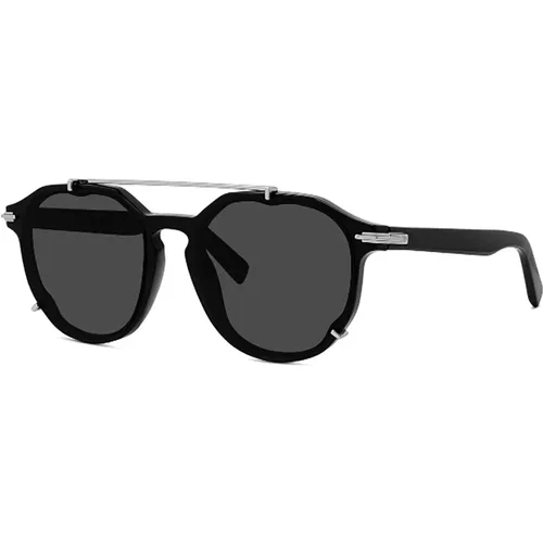 Schwarze Sonnenbrille Eleganter Stil Accessoire , Damen, Größe: 56 MM - Dior - Modalova