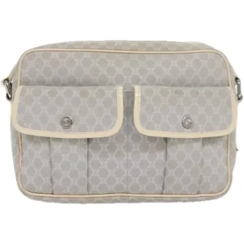 Pre-owned Cross Body Bags, female, , Size: ONE SIZE Pre-owned Canvas celine-bags - Celine Vintage - Modalova