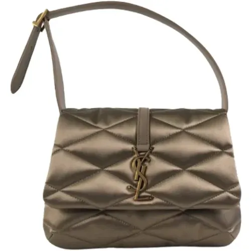 Pre-owned Leather shoulder-bags , female, Sizes: ONE SIZE - Yves Saint Laurent Vintage - Modalova