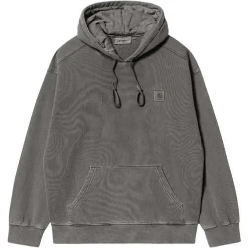 Hoodies, male, , Size: XL Balloon Fit Hooded Sweatshirt - Carhartt WIP - Modalova