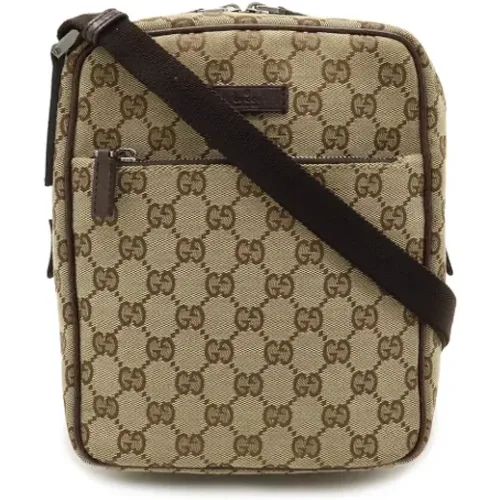 Pre-owned Canvas gucci-bags , female, Sizes: ONE SIZE - Gucci Vintage - Modalova