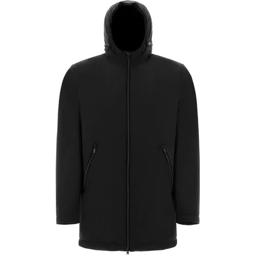 Reise Parka Jacke , Herren, Größe: S - Herno - Modalova