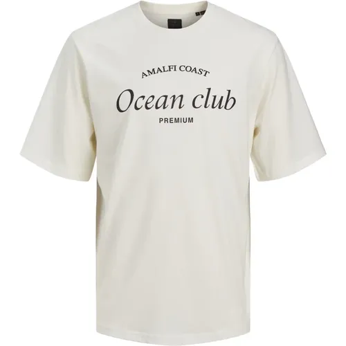 Ocean Club Front Print T-Shirt - jack & jones - Modalova