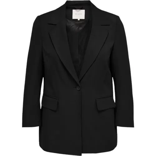 Stylish Blazer Jacket , female, Sizes: XL, 2XL - Only Carmakoma - Modalova