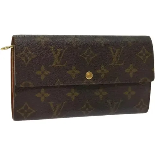 Pre-owned Canvas wallets , female, Sizes: ONE SIZE - Louis Vuitton Vintage - Modalova