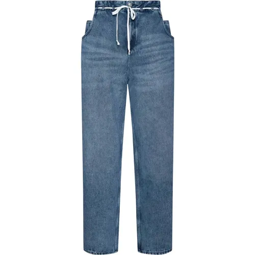 Blaue Denim Straight Leg Jeans - Isabel marant - Modalova