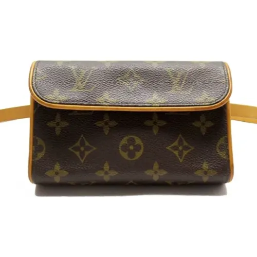 Pre-owned Belt Bags, female, , Size: ONE SIZE Pre-owned Canvas crossbody-bags - Louis Vuitton Vintage - Modalova