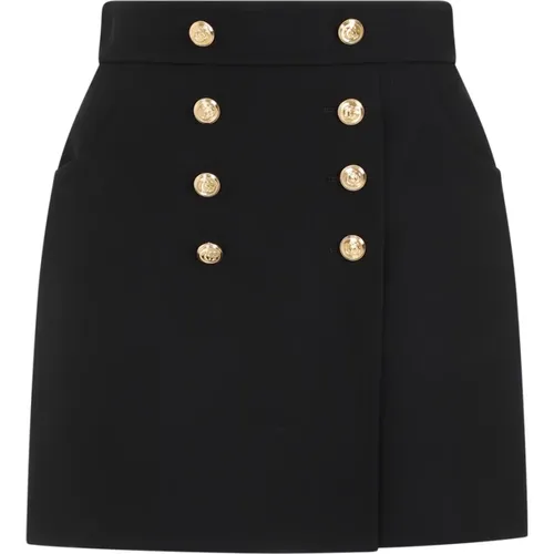 Silk Mini Skirt , female, Sizes: S, XS - Gucci - Modalova