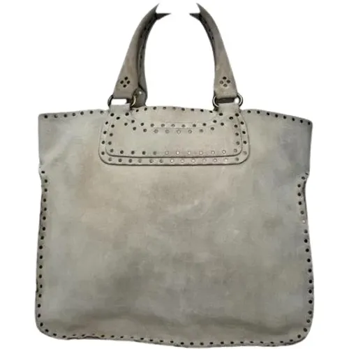 Pre-owned Tote Bags, female, , Size: ONE SIZE Pre-owned Leather Tote Bag - Celine Vintage - Modalova