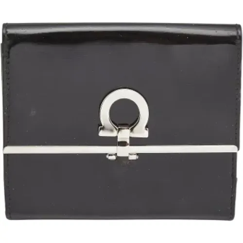 Pre-owned Wallets, female, , Size: ONE SIZE Pre-owned Leather wallets - Salvatore Ferragamo Pre-owned - Modalova