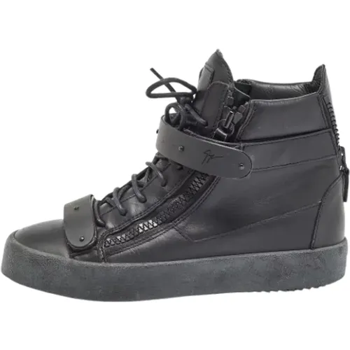 Pre-owned Sneakers, male, , Size: 8 US Pre-owned Leather sneakers - Giuseppe Zanotti Pre-owned - Modalova