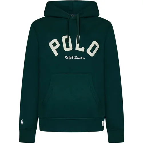 Sweater with Hood and Pony Embroidery , male, Sizes: M, L, XL - Polo Ralph Lauren - Modalova