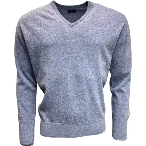 Super Geelong V-Ausschnitt Pullover , Herren, Größe: XL - William Lockie - Modalova