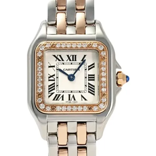 Pre-owned Watches, female, , Size: ONE SIZE Pre-owned Stainless Steel watches - Cartier Vintage - Modalova