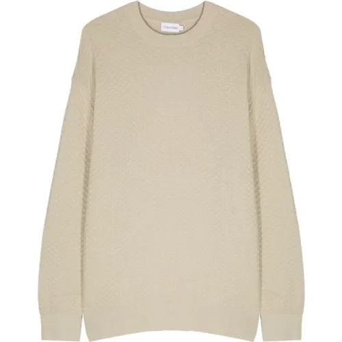 Sweaters , male, Sizes: L - Calvin Klein - Modalova