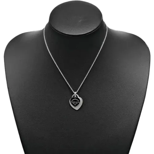 Pre-owned Jewellery, female, , Size: ONE SIZE Pre-owned Silver necklaces - Tiffany & Co. Pre-owned - Modalova