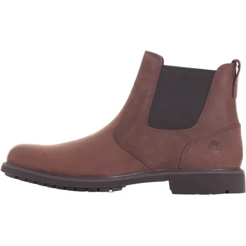 Slip-On Elastische Stiefel , Herren, Größe: 41 EU - Timberland - Modalova