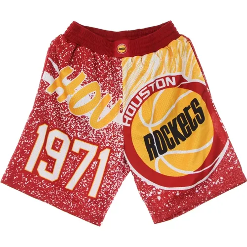 Sportswear, male, , Size: L NBA Jumbotron Sublimated Basketball Shorts - Mitchell & Ness - Modalova