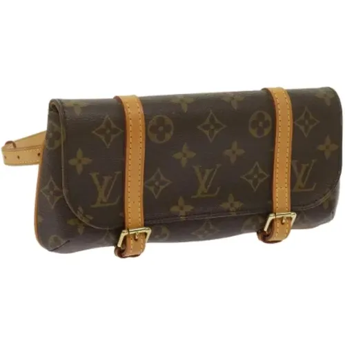 Pre-owned Belt Bags, female, , Size: ONE SIZE Pre-owned Canvas crossbody-bags - Louis Vuitton Vintage - Modalova