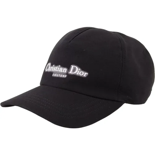 Caps, male, , Size: M Denim Couture Cap - Dior - Modalova