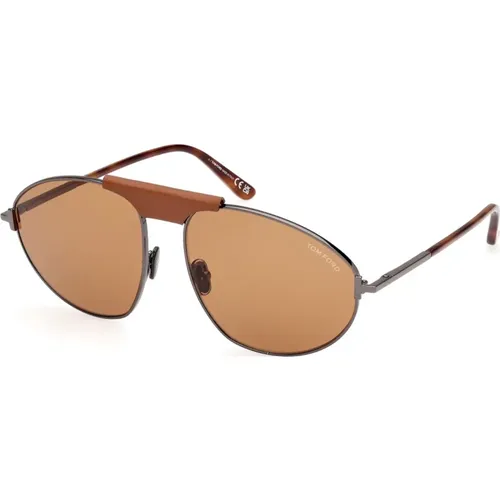 Elegante Sonnenbrille für den täglichen Gebrauch - Tom Ford - Modalova