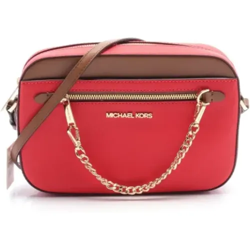 Pre-owned Cross Body Bags, female, , Size: ONE SIZE Pre-owned Leather shoulder-bags - Michael Kors Pre-owned - Modalova