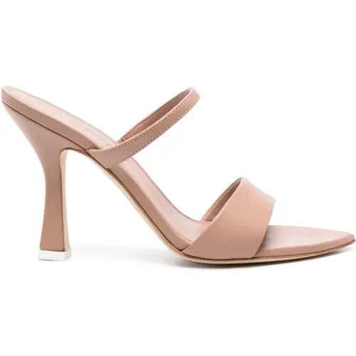 Pointed Sandals Asymmetric Heel , female, Sizes: 3 1/2 UK, 5 UK, 4 UK, 6 UK, 3 UK - 3Juin - Modalova