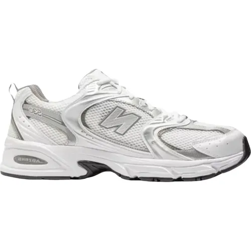 Retro Silver Metallic Sneakers - New Balance - Modalova