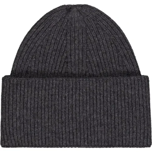 Kaschmir Ripp-Beanie Mütze , unisex, Größe: ONE Size - Laneus - Modalova