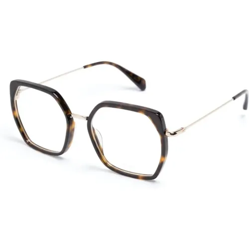 Braun/Havana Optische Brille Stilvoll Must-Have - Kaleos - Modalova