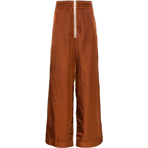 Wide Trousers, male, , Size: M Classic Primo Pants for Men - Dries Van Noten - Modalova