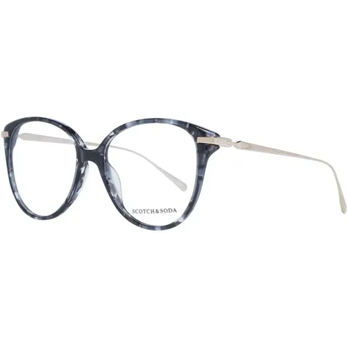 Glasses, female, , Size: ONE SIZE Stylish Round Optical Frames - Scotch & Soda - Modalova