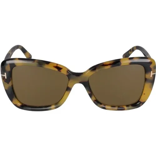 Sunglasses, unisex, , Size: 55 MM Stylish Sunglasses Ft1008 55J - Tom Ford - Modalova